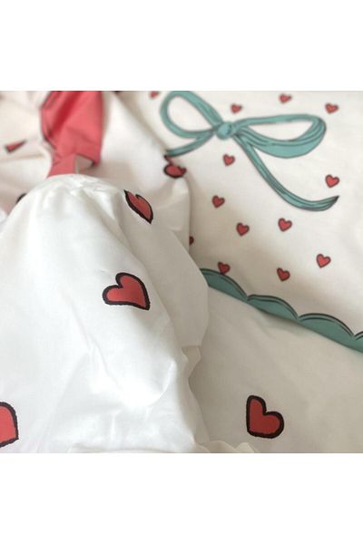 Zezig Premium Fairy Tale Series - Heart Balloon Baby Bedding Set