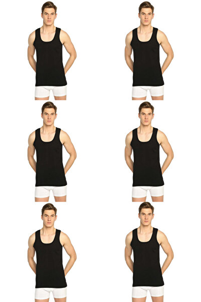 SİERNA Ανδρικό εσώρουχο από χτενισμένο βαμβάκι 6 τεμαχίων Πακέτο οικονομικό srn-001301