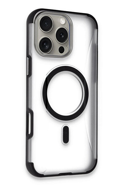 Joko غطاء هيلتون ماج سيف لهاتف آيفون 14 برو ماكس من إتش إن-شوب - أسود