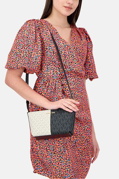 Michael Kors Women Brand Logo Shoulder Bag, Multicolor