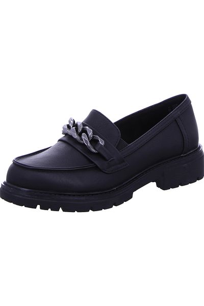 Jana Sporty slippers for women in black