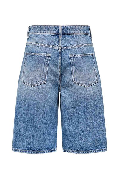 ONLY Pantaloni scurți pentru femei ONLMATE REG BAGGY LONG SH Albastru