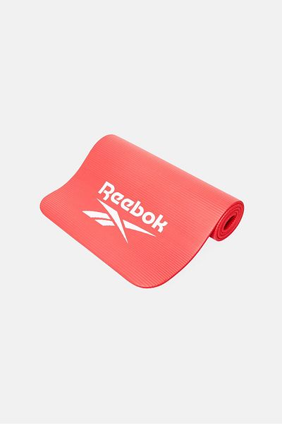 Reebok Women Brand Logo Fitness 10 mm Training Mat, Red