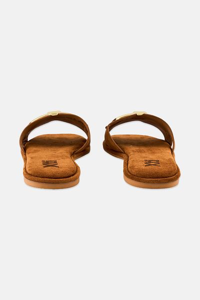 XTI Women Slip On Flats, Brown