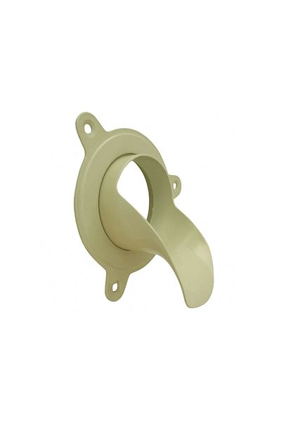 EBDAA HOME Roof and Rainwater Drainage Gutter - Beige - 4 Inch