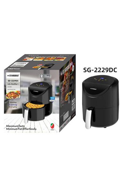Generic STARGOLD 3.5L Healthy Air Fryer – 1200W Oil-Free Multifunction Cooker for Everyday Use