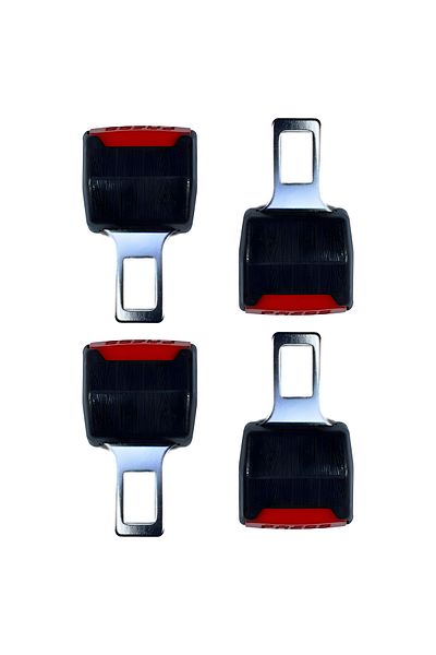 Generic Car Seat Belt Extension - 4 Pieces Temporary Parking Number Holder