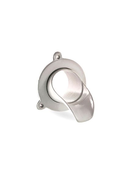 EBDAA HOME Chrome Roof and Rainwater Drain - 4 Inch
