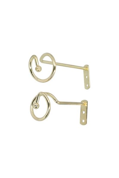 Generic Micasa 2-Piece Basic Tie Back Gold