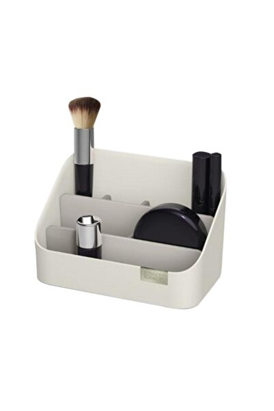 Generic Joseph Joseph Viva Chrome-Plated Tiered Design Cosmetic SpSaving Organiser Off White