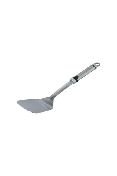 Generic BERGNER Gizmo مقلاة طهي من الفولاذ المقاوم للصدأ آمنة للاستخدام في غسالة الأطباق باللون الفضي 34 × 7.5 سم BG-3277