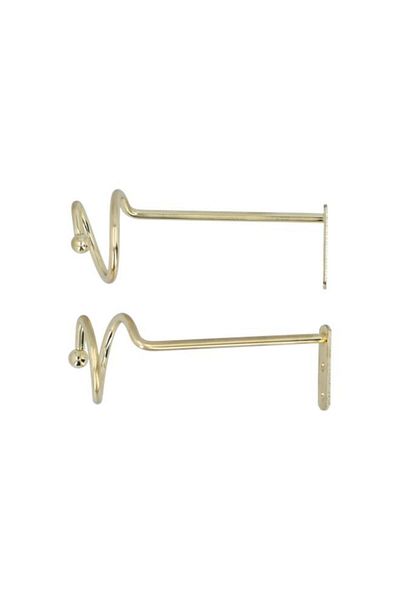 Generic Micasa 2-Piece Basic Tie Back Gold