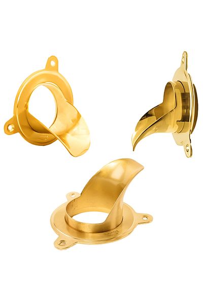 EBDAA HOME Roof and Rainwater Drain - Gold - 4 Inch