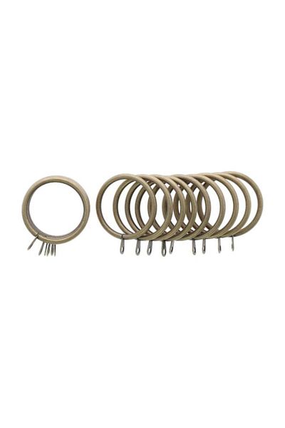 Generic Micasa 15-Piece Rings Antique Brass 28mm