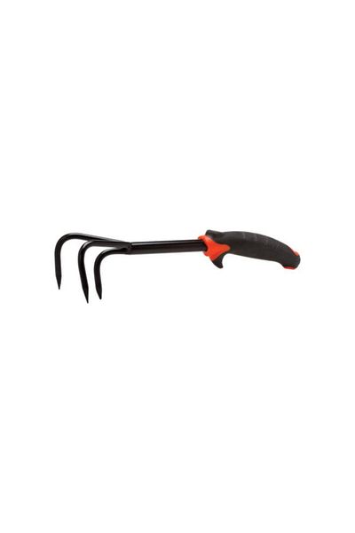 Generic BLACK&DECKER Classic Steel Garden Cultivator Black and Red BD1536