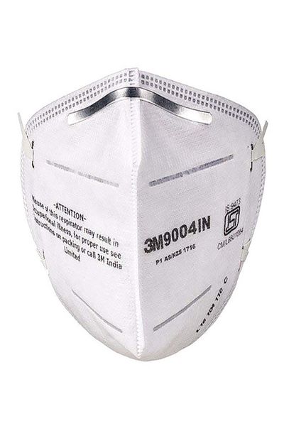 3M 3-Piece Disposable Adjustable Nose Clip Non-Valved Respiratory Mask