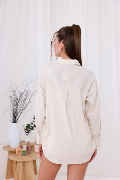 LA PANTE Πουκάμισο με κουμπιά μπροστά