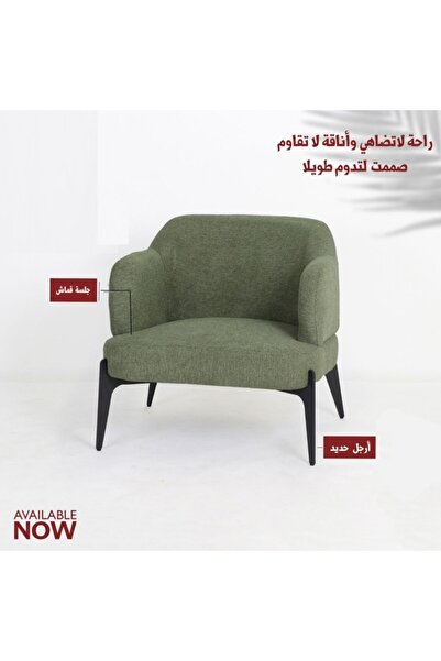 rexa Luxury Accent Chair with Supportive Backrest