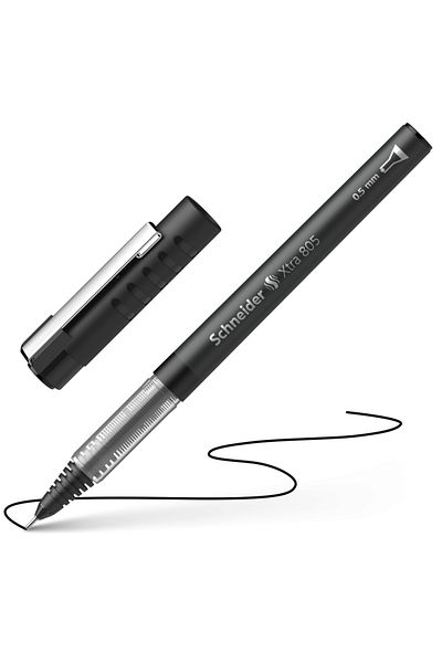 Schneiders 1Pcs Roller Pen Xtra 805 Needle Tip 0.5 Black Scx035