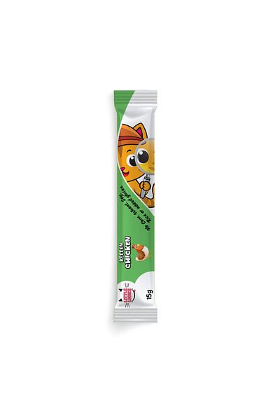 Smudges Little Licks Chicken Creamy Bisque Treats for Kitten Cat - 1 Stick Pack of 48