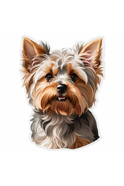 INOVATIX Set de 8 bucăți, autocolant pentru câini Yorkshire terrier, INOVATIX...