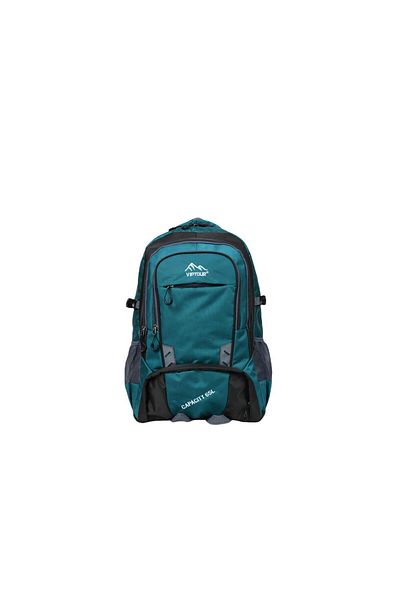 Generic STARGOLD 22-Inch Teal Green Hiking Backpack, 65L Capacity, Durable Polyester, Functional Design