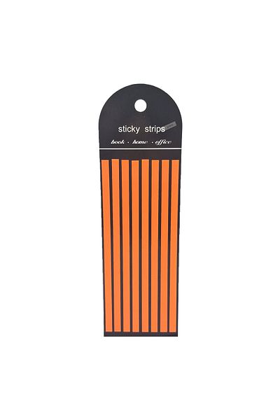 sibga tasarım Thin Long Strip Transparent Colored Postit Post-it Post ItBookmark Bookmark Postit Sticker 160 Sheets
