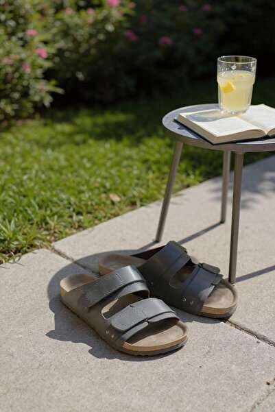 Afşin Velcro Ορθοπεδικές Γυναικείες Παντόφλες Κομψές Άνετες