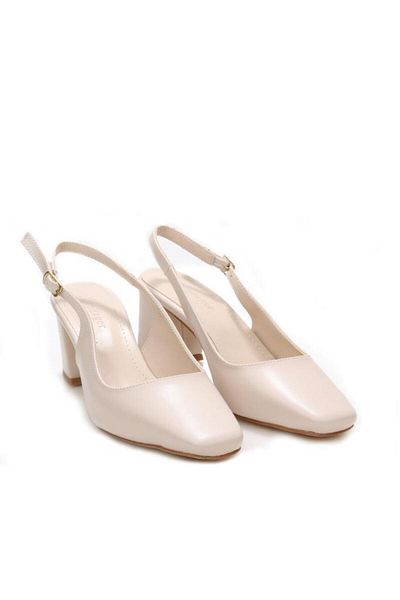 PİSAGOR Pisagor Ps-32590 Women's Open Back Heeled Shoes