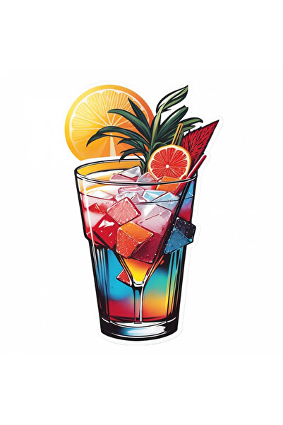 INOVATIX Σετ 8 τεμαχίων, Αυτοκόλλητο Κοκτέιλ Μέντας, INOVATIX®. 6 εκ.