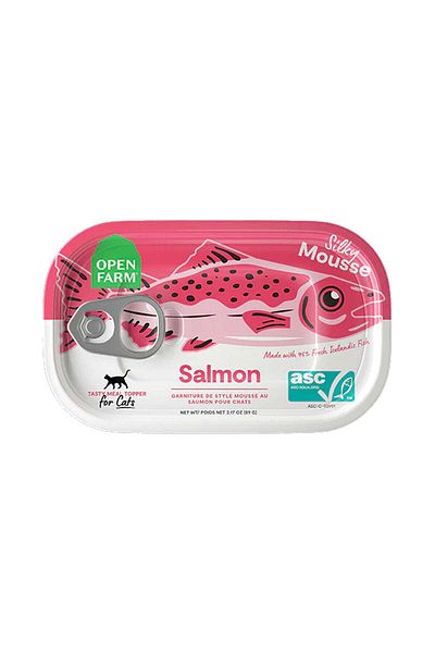 Open Farm Salmon Meal Topper for Cats - 89G Pack of 6