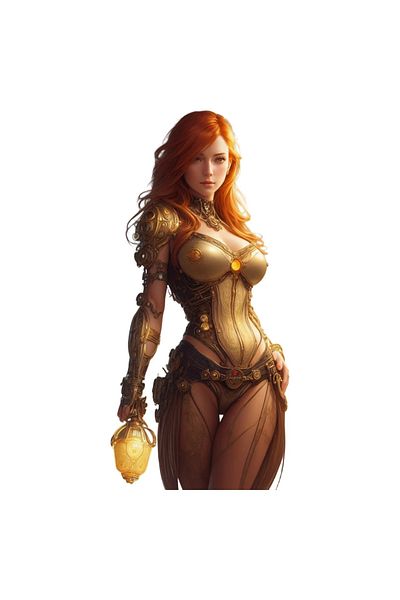 INOVATIX Set of 8, Fiery Redhead Sticker, INOVATIX®. 6 cm