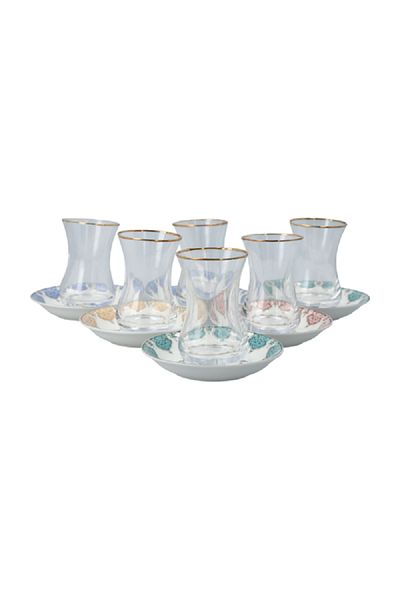 Bien Servi 12-Piece Istekana Cup Set