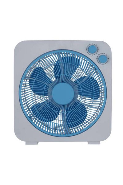 Generic STARGOLD 12-Inch Electric Box Fan, 45W Power, 3-Speed Settings, 5-Blade Design with 60-Min Timer