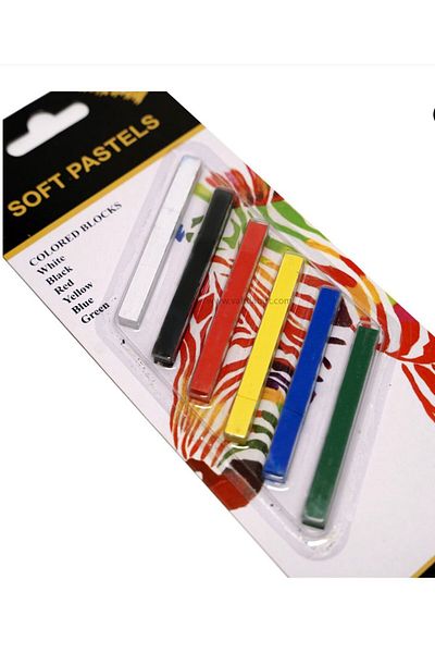 gebzeli Soft Pastel Powder Pastel in a Set of 6