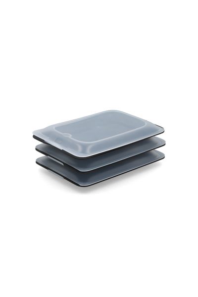 Tatay 3-Piece BPA-Free Food Container Set - Black