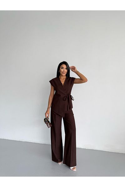 CLB COLLECTION Linen Vest Set