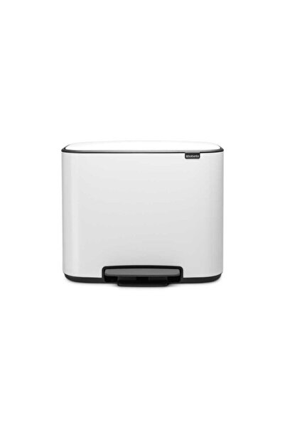 Brabantia Bo Whıte Pedallı Çöp Kutusu 11+23l