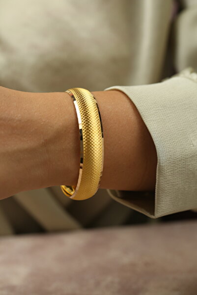 Çgk Çiğdem Gürel Kuyumculuk 15mm Hediyelik Altın Bilezik