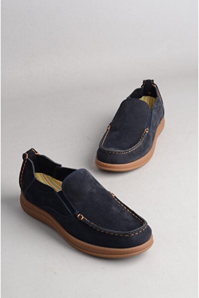 SEÇ KUNDURA SEÇ 215342 PANTOFI BĂRBAȚI COMFORT DIN PIELE VERITĂȚI ALBASTRU ÎN...