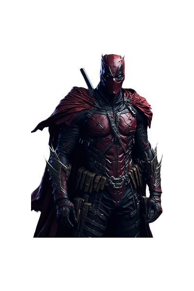 INOVATIX Set de 8 piese, autocolant Deadpool, INOVATIX®. 6 cm