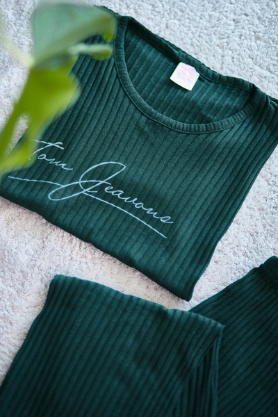 DPARİS Corded Pajama Set