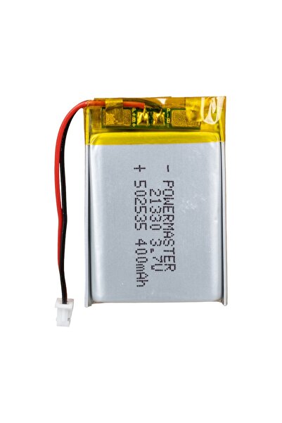 Powermaster 502535 3.7 Volt 400 Mah Lityum Polimer Pil