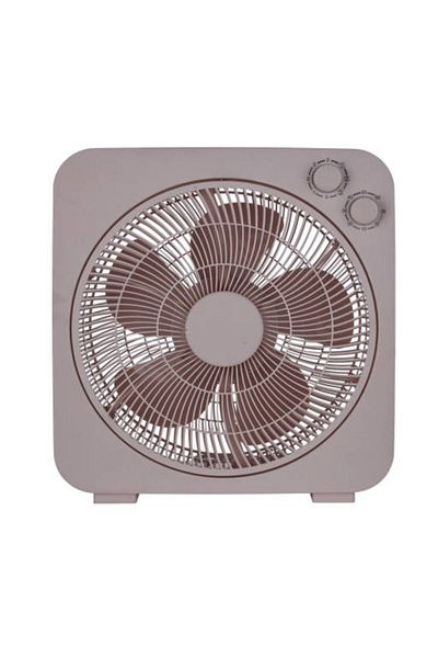 Generic STARGOLD 12-Inch Electric Box Fan, 45W Power, 3-Speed Settings, 5-Blade Design with 60-Min Timer