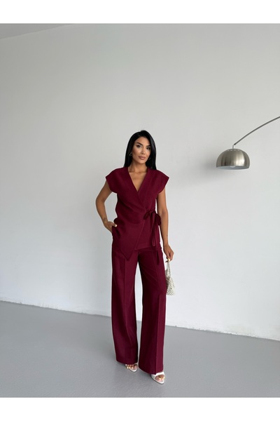 CLB COLLECTION Linen Vest Set