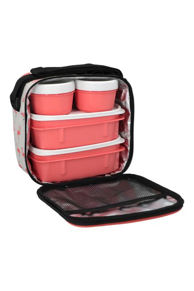 Tatay Casual Flamingo Print Lunch Bag