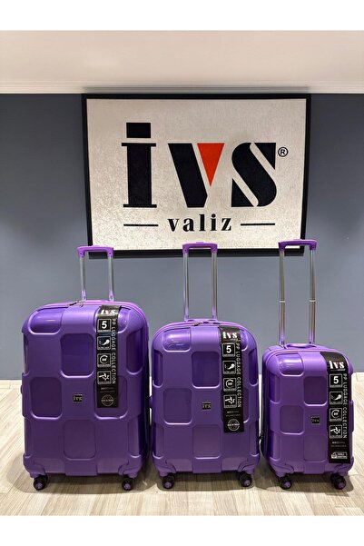 IVS Unisex Premium 3'lü Pp Valiz Seti Ivs-valiz