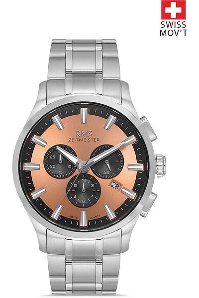 RMS Men's Wristwatch Rms.1.Ag1597.05 Silver