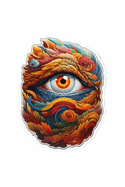 INOVATIX Set de 8 bucăți, autocolant ochi de ciclop, INOVATIX®. 6 cm