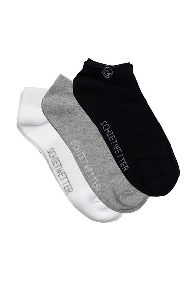 SCHIETWETTER Sneakersocken 3er Pack